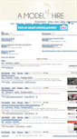 Mobile Screenshot of amodel4hire.co.uk
